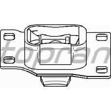 301 806 TOPRAN Подвеска, ступенчатая коробка передач