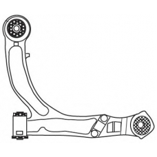 2644 FRAP Рычаг независимой подвески колеса, подвеска колеса