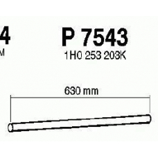 P7543 FENNO Труба выхлопного газа