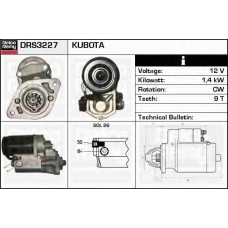 DRS3227 DELCO REMY Стартер