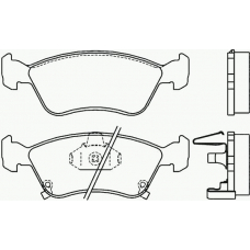 MDK0156 MINTEX Комплект тормозов, дисковый тормозной механизм