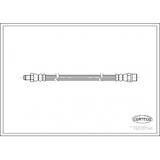 19018796 CORTECO Тормозной шланг