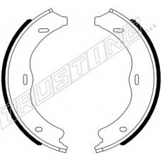 052.138 TRUSTING Комплект тормозных колодок, стояночная тормозная с