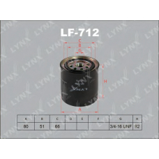 LF-712 LYNX Фильтр топливный