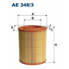 AE348/3 FILTRON Воздушный фильтр