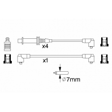 0 986 356 825 BOSCH Комплект проводов зажигания