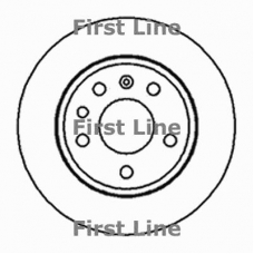 FBD842 FIRST LINE Тормозной диск