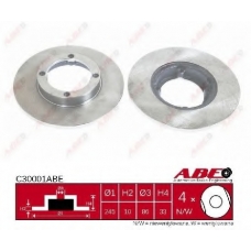 C30001ABE ABE Тормозной диск