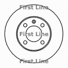 FBD114 FIRST LINE Тормозной диск