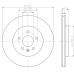 MDC2034 MINTEX Тормозной диск