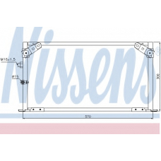 940030 NISSENS Конденсатор, кондиционер