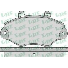 05P1066 LPR Комплект тормозных колодок, дисковый тормоз