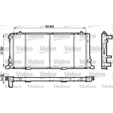 730349 VALEO Радиатор, охлаждение двигателя