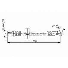 1 987 476 239 BOSCH Тормозной шланг