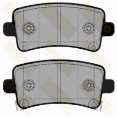 PA1780 BRAKE ENGINEERING Комплект тормозных колодок, дисковый тормоз