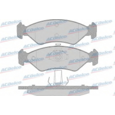 AC058655D AC Delco Комплект тормозных колодок, дисковый тормоз