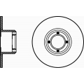 MDC264 MINTEX Тормозной диск