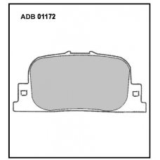 ADB01172 Allied Nippon Тормозные колодки