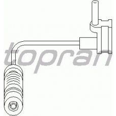 401 459 TOPRAN Датчик, износ тормозных колодок