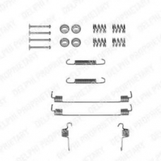 LY1290 DELPHI Комплектующие, тормозная колодка