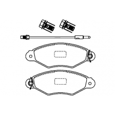 21980 180  1 5 T424 TEXTAR Колодки тормозные