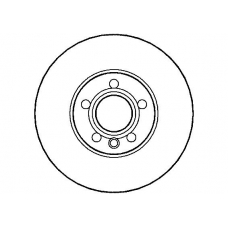 NBD1074 NATIONAL Тормозной диск