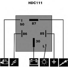 HDC111 DELPHI DIESEL Glow plug controller