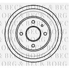 BBR7013 BORG & BECK Тормозной барабан