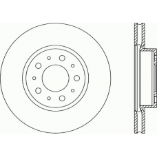 BDR1611.20 OPEN PARTS Тормозной диск