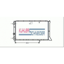 1712401 KUHLER SCHNEIDER Радиатор, охлаждение двигател