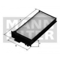 CU 2808-2 MANN-FILTER Фильтр, воздух во внутренном пространстве
