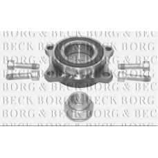 BWK716 BORG & BECK Комплект подшипника ступицы колеса