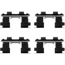 8DZ 355 202-821 HELLA PAGID Комплектующие, колодки дискового тормоза