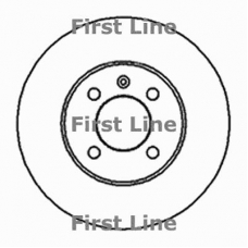 FBD394 FIRST LINE Тормозной диск