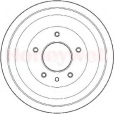 329027B BENDIX Тормозной барабан