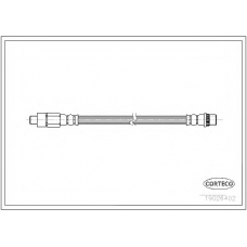 19026402 CORTECO Тормозной шланг