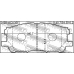0101-ACU35F FEBEST Комплект тормозных колодок, дисковый тормоз