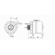 943356564010 MAGNETI MARELLI Генератор