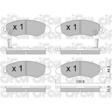 822-418-0 CIFAM Комплект тормозных колодок, дисковый тормоз