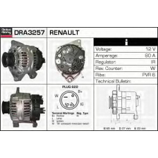 DRA3257 DELCO REMY Генератор