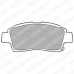 LP1414 DELPHI Комплект тормозных колодок, дисковый тормоз