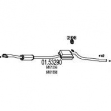 01.53290 MTS Средний глушитель выхлопных газов
