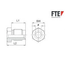 A0578 FTE Накидный болт