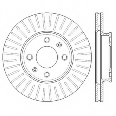 562554BC BENDIX Тормозной диск