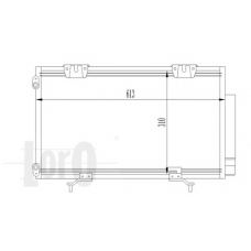051-016-0015 LORO Конденсатор, кондиционер
