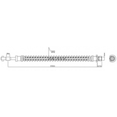 VBJ312 MOTAQUIP Тормозной шланг