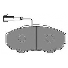 6568 MAPCO Комплект тормозных колодок, дисковый тормоз