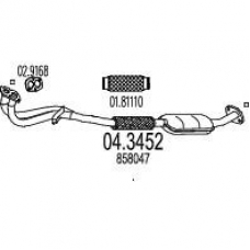 04.3452 MTS Катализатор