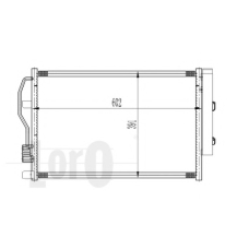007-016-0002 LORO Конденсатор, кондиционер