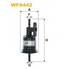 WF8442 WIX Топливный фильтр